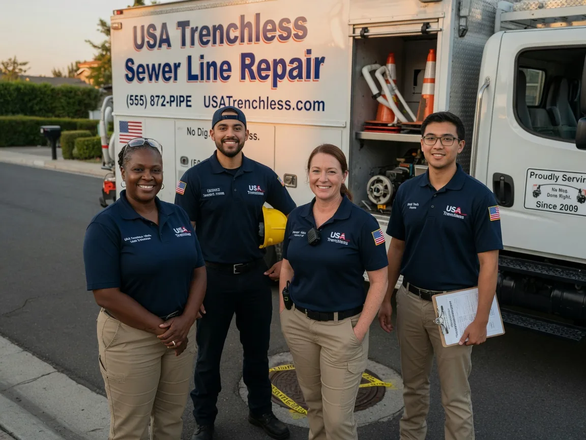 Sewer Line Repair company in Cool, CA